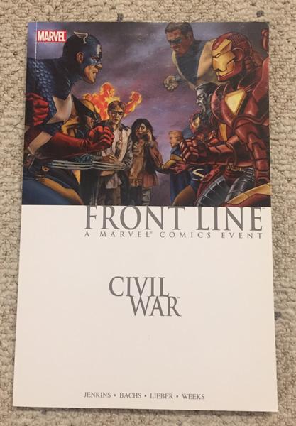 Marvel : Civil War Front Line Book #1