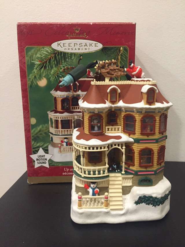 Up On The Housetop Magic Hallmark Ornament