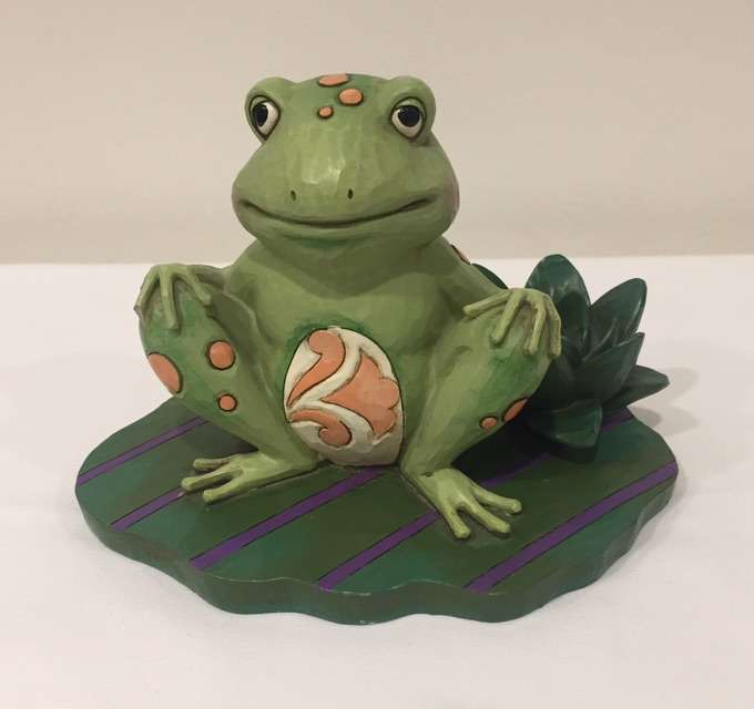 Jim Shore Frog Statue from 2013