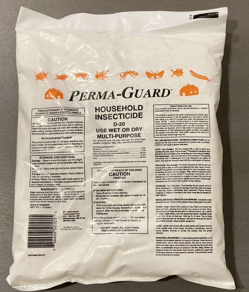 Organic Insecticide - Diatomaceous Earth