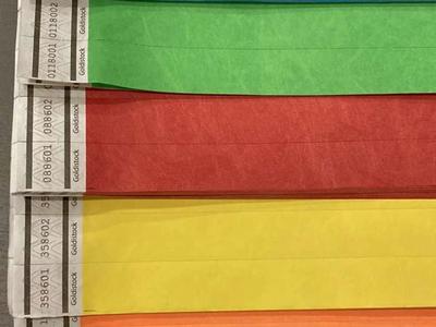 730 Tyvex Wristbands