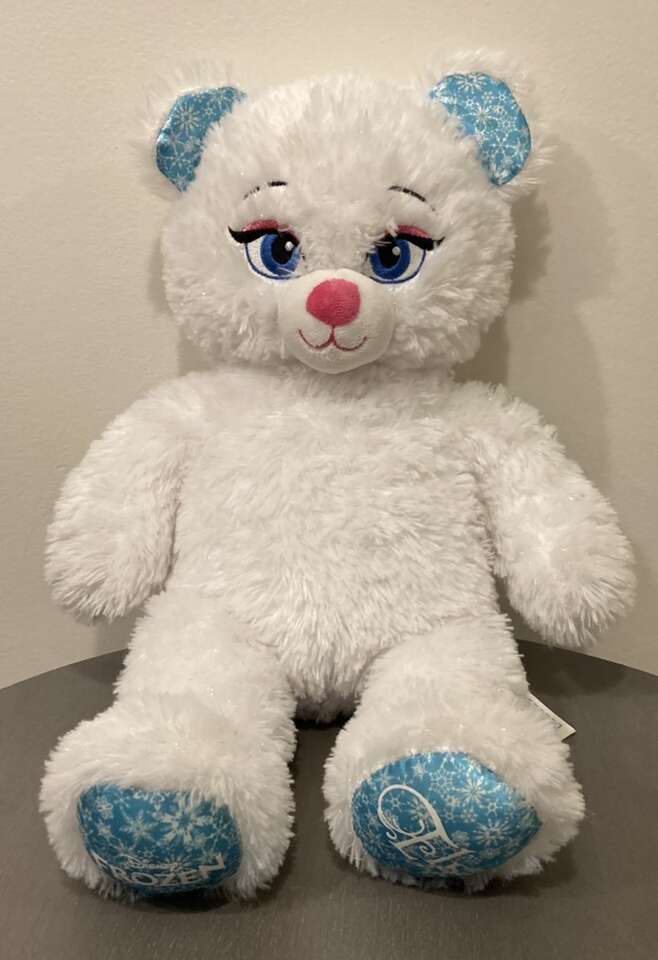 Build A Bear Elsa Frozen Snow Teddy