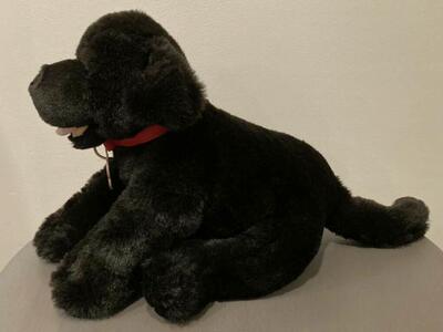 Build A Bear Black Labrador Puppy Dog Plush