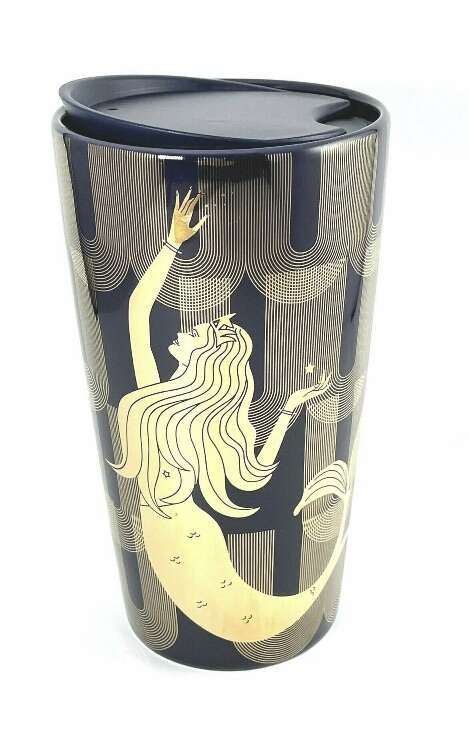 STARBUCKS 2020 CERAMIC HOLIDAY TRAVEL TUMBLER