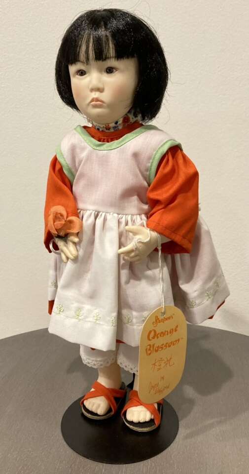 Vintage Effanbee Orange Blossom Asian Doll