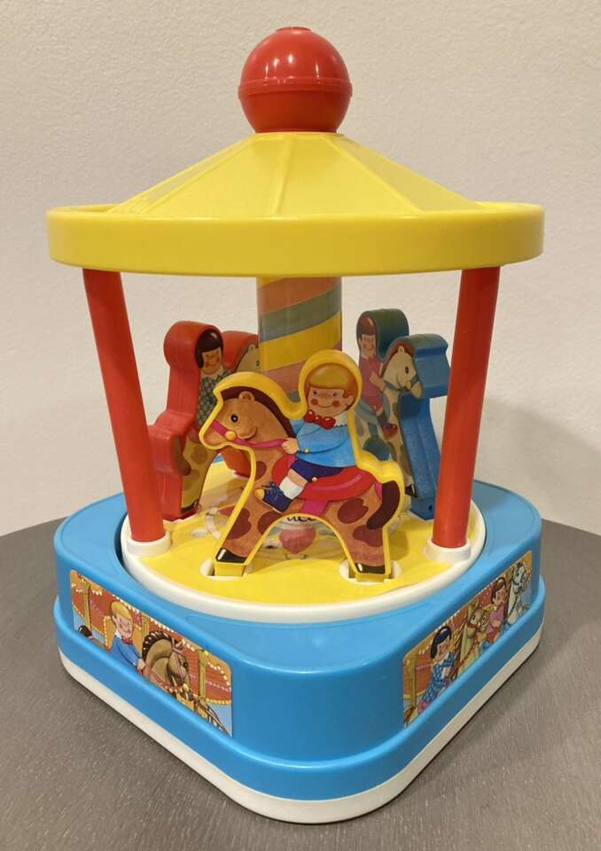Vintage Music Carousel Merry Go Round