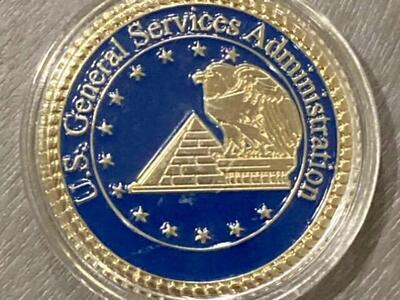 RARE Challenge Coin US General Services GSA