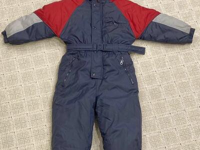 New! Vintage Boys Snowsuit Sz 5