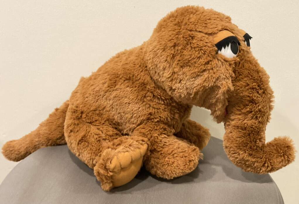 RARE! Mr Snuffleupagus Sesame Street Plush Stuffie