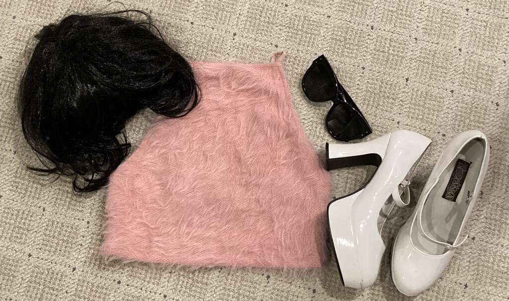 1960s Retro Halloween Costume Adult Medium