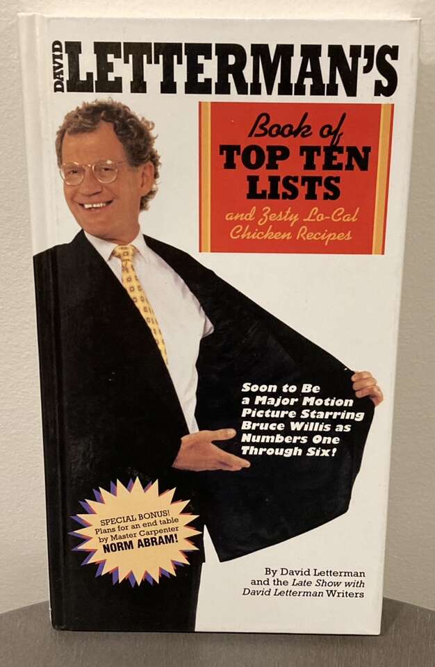 Vintage David Letterman Top 10 Lists