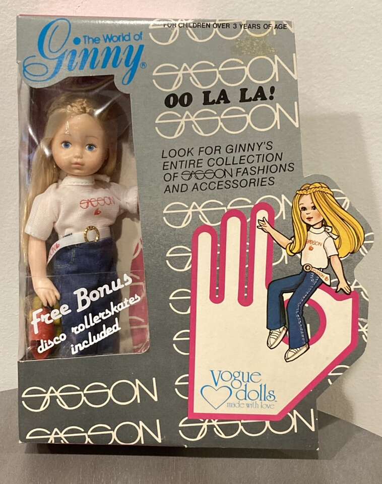 Vintage 1981 Ginny Vogue Doll Sasson
