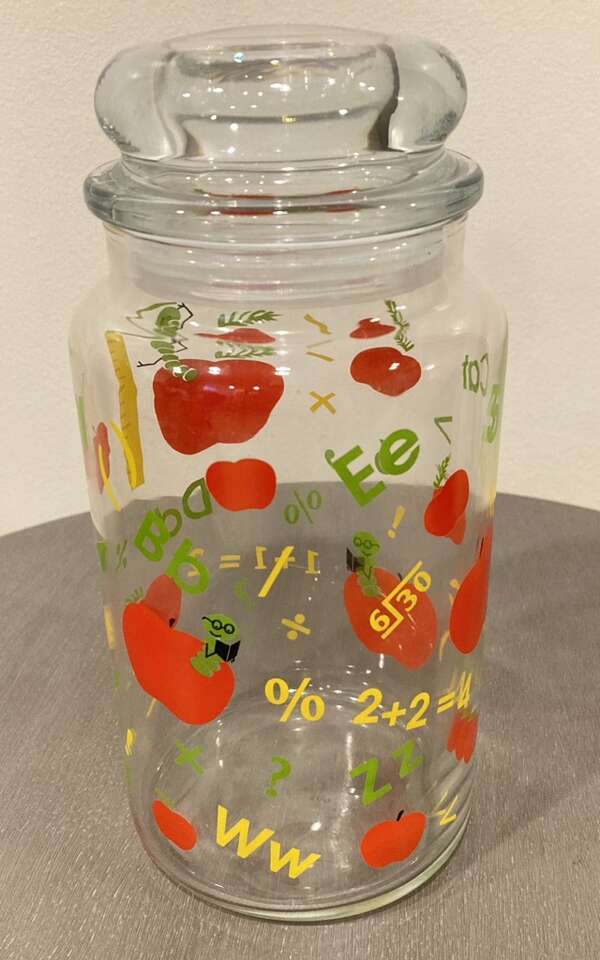 Teacher Gift - Anchor Hocking Glass Jar with Lid
