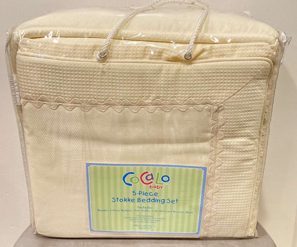 NEW Cocalo Deluxe Nursery Crib Bedding Set