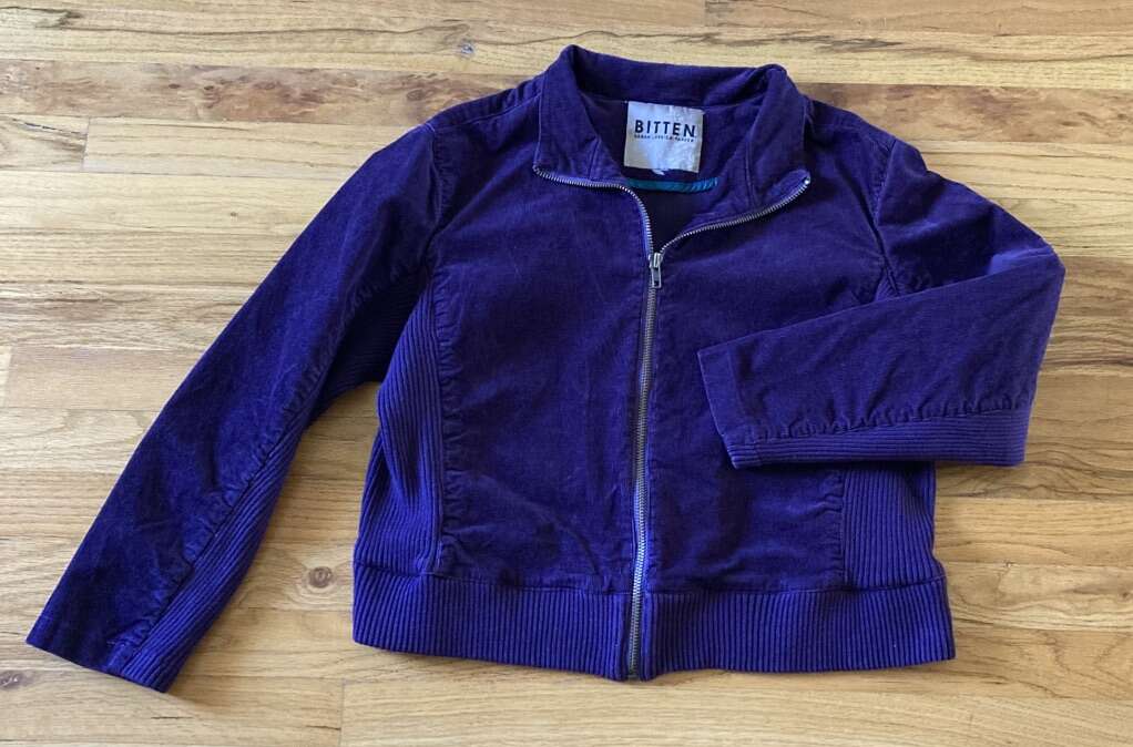 Vintage 1990s Purple Corduroy Jacket