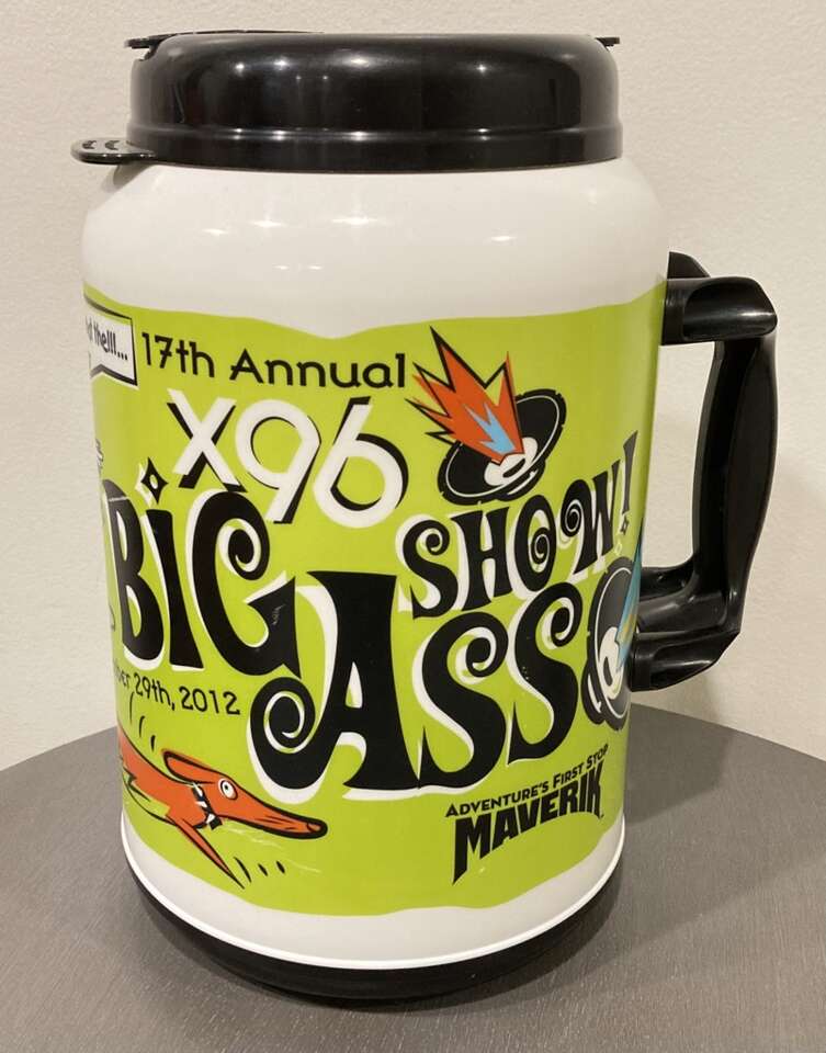 Local Utah Radio Station X96 Maverik Travel Mug