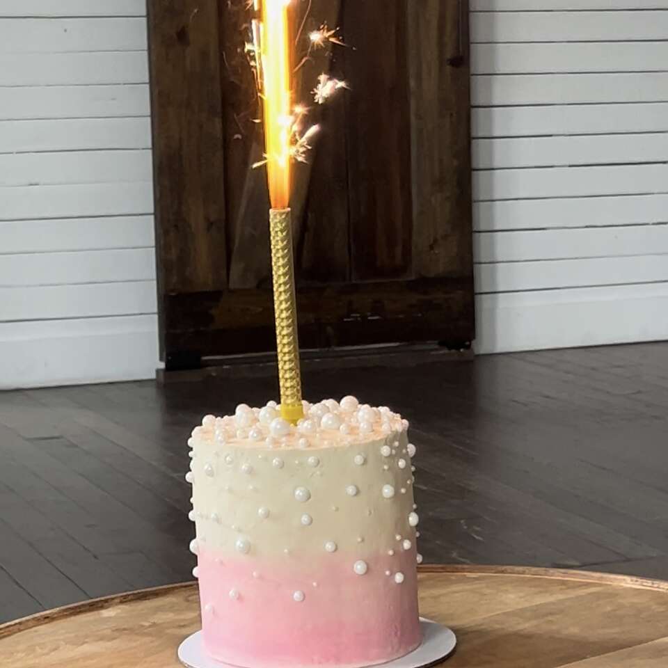 Cake Sparklers Birthday Cake Candles-6 Pack