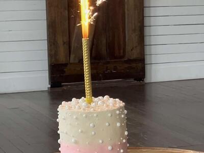 Cake Sparklers Birthday Cake Candles-6 Pack
