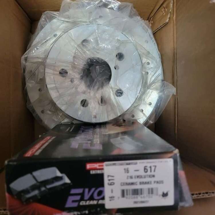 Rotors and brake pads K7905 powerstop