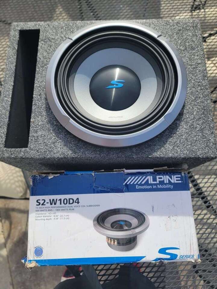 Alpine type s 10 new