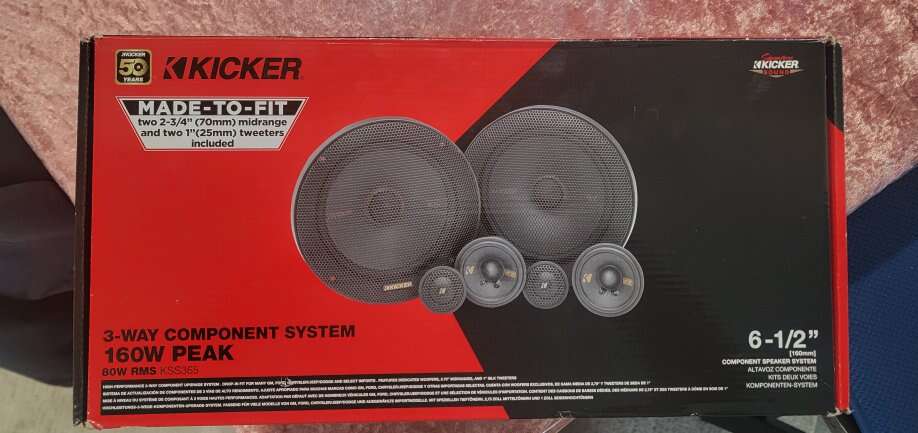 Kicker Speakers Component set