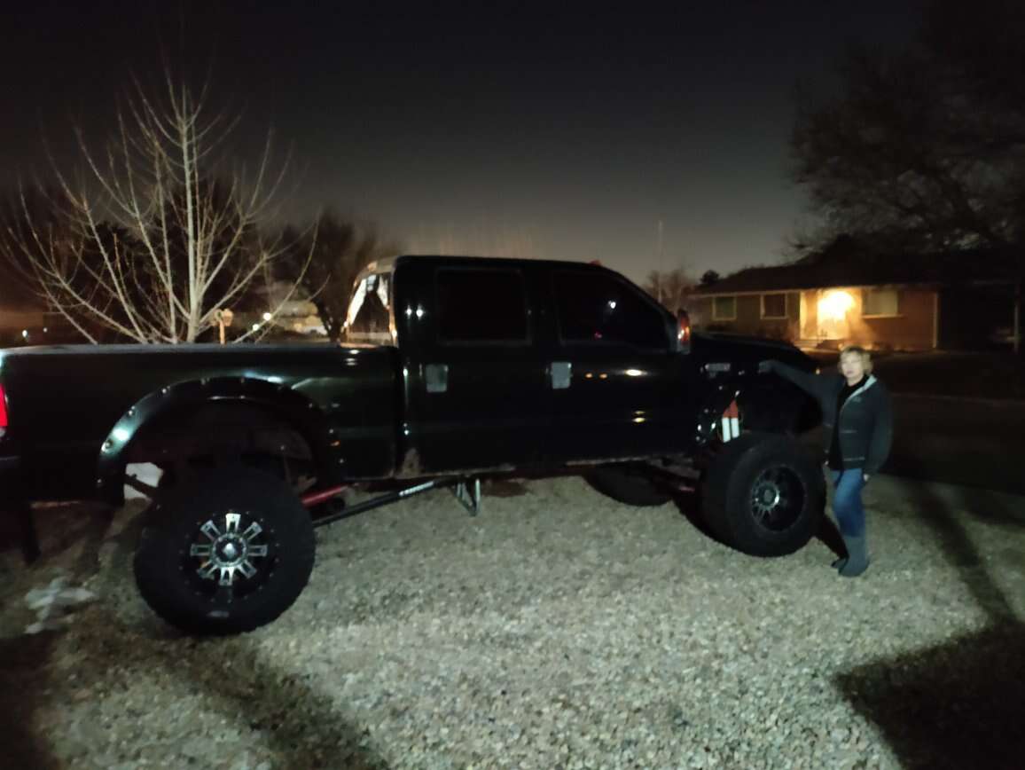 2003 f250 huge lifted Triton V10