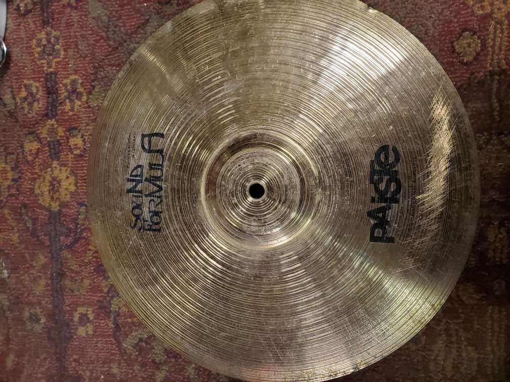 Paiste 14 sound formula crystal crash