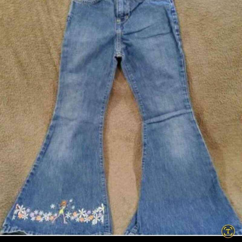 1990's Vintage JNCO Girls Jeans Size 7 by Renee