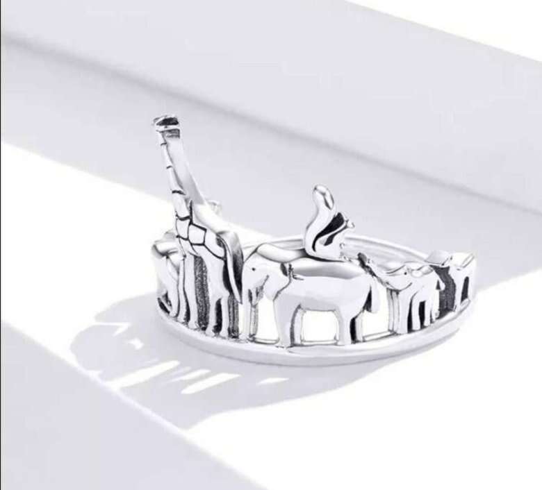Adorable Safari Ring .925 Sterling Silver by Renee