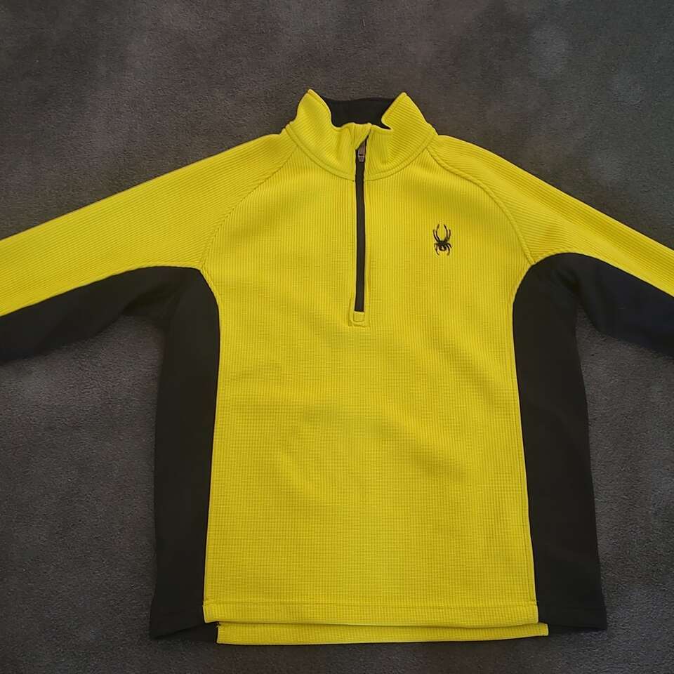 Spyder Men's Half Zip Sweater $35
