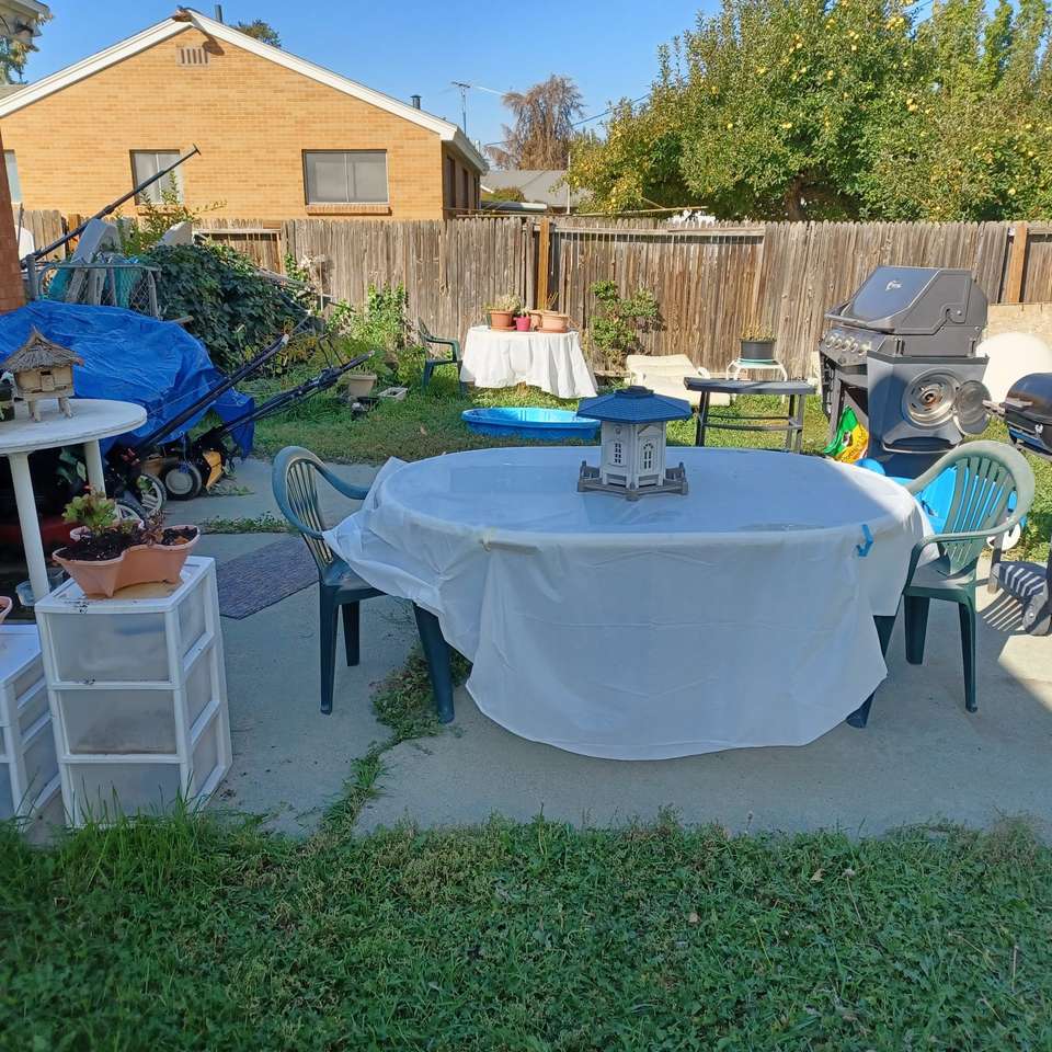 OUT DOOR OBLONG TABLE! $25