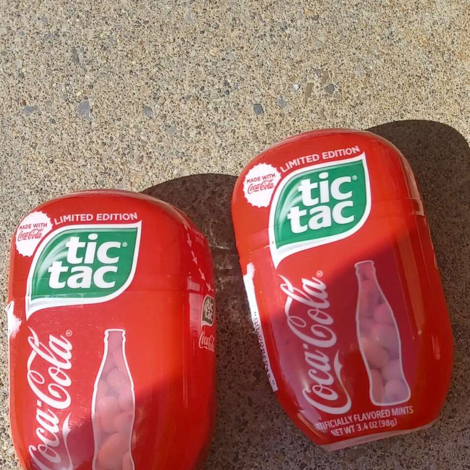 COCA COLA TIC TAC PAIR!