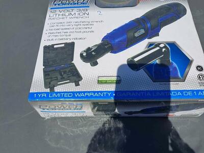 3/8 ratchet battery powered