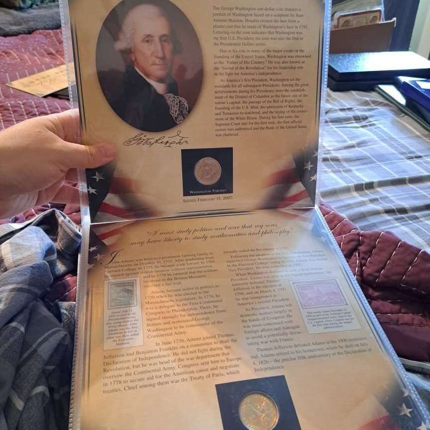 Coin presidents collection