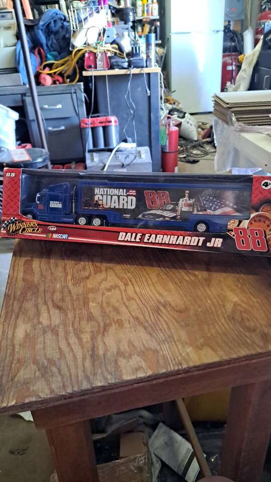 Die cast collectibles Nascar and Semi trucks