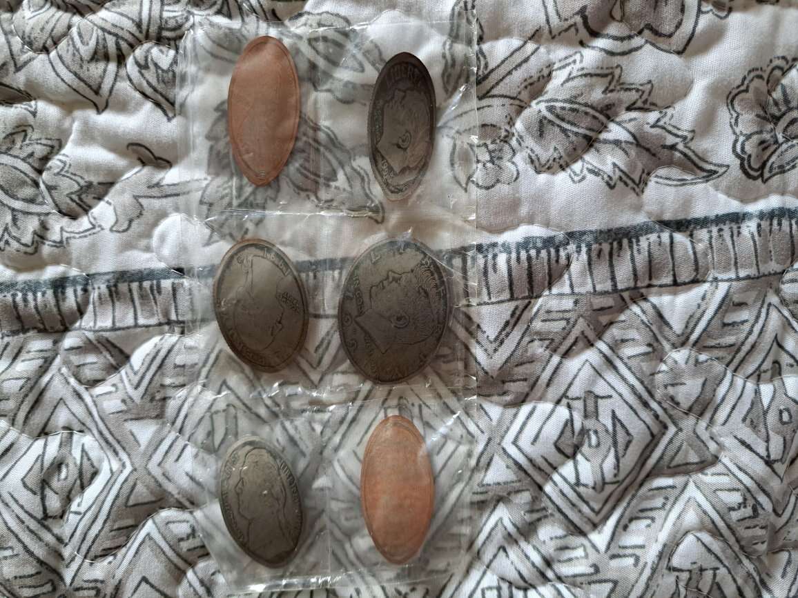 Chicago fair pressed coins