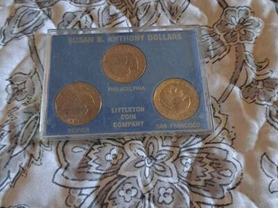 Susan B Anthony coin set