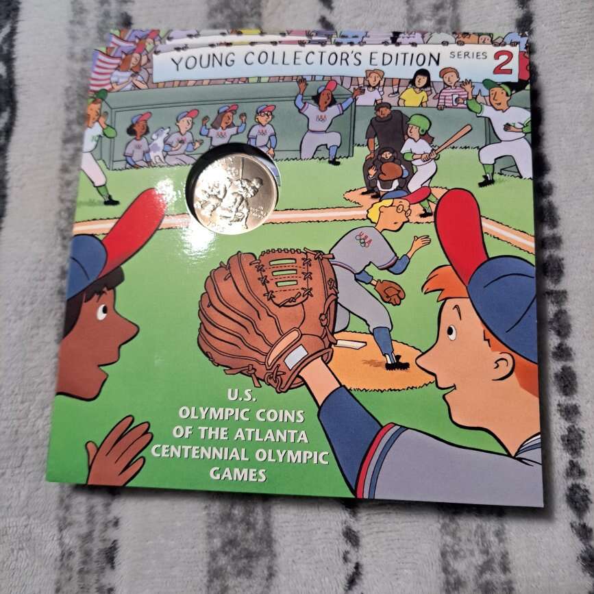 Baseball Coin young collectors