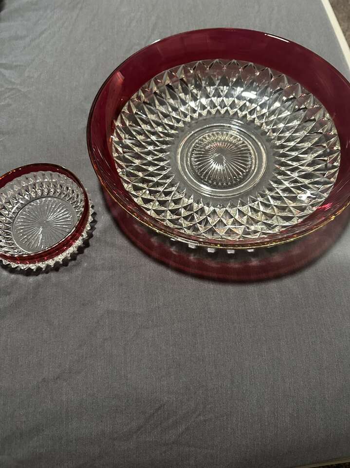 Cut-glass Bowl with Exquisite Design