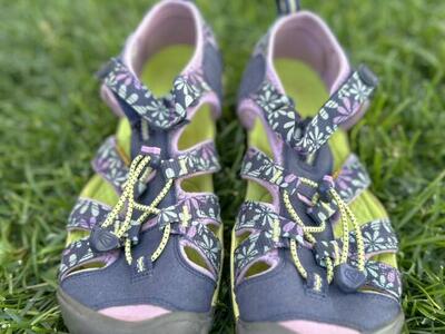 Keen Youth 5 Navy/Flowers/Lavender, Hiking Sandals