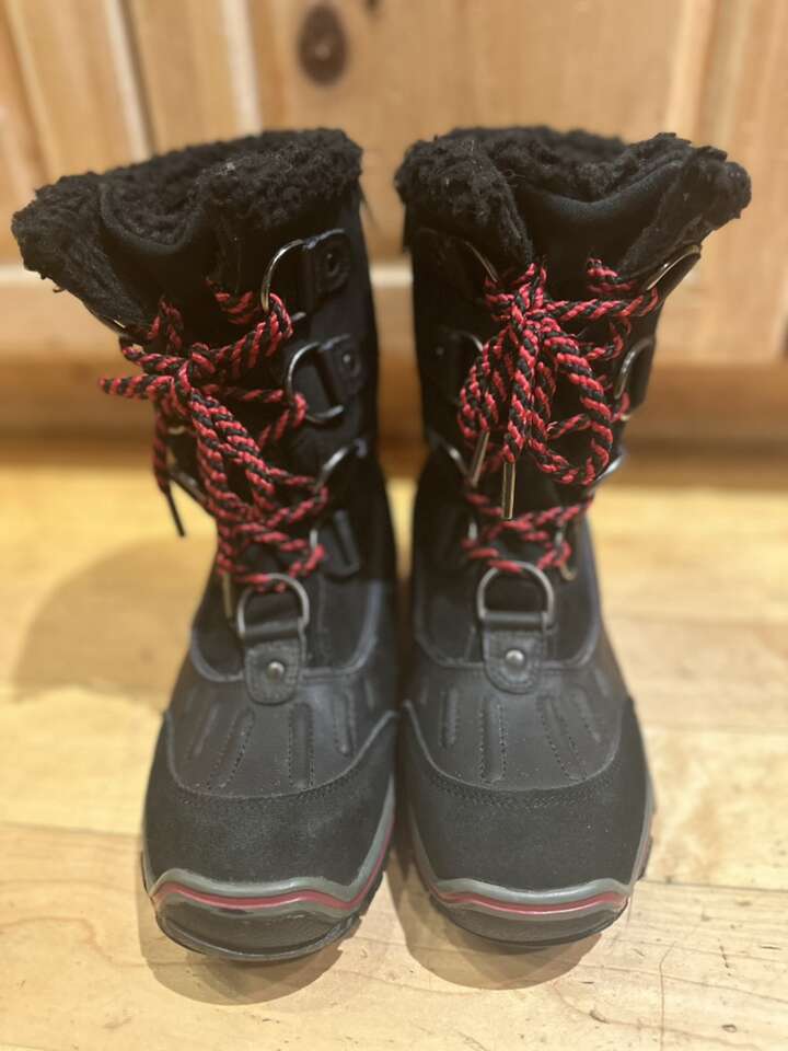 Pajar Womens 8 Black, Waterproof Winter Boots