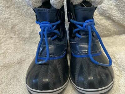 Sorel Toddler 13 Black/Navy Waterproof Snowboots
