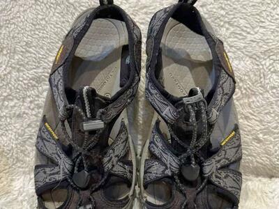 Keen Womens Size 7 Black/Gray, Hiking Sandals