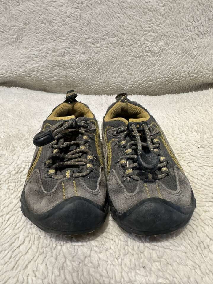 Keen Toddler, Size 8, Gray/Yellow, Hiking Shoes