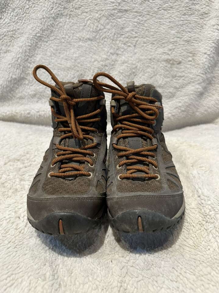 Merrell Women’s Size 6.5 Brown/Orange Hiking Boots
