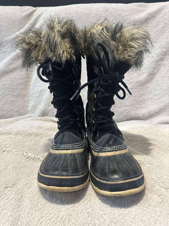 Sorel Joan Of Ark Women’s 7 Black Waterproof Boots