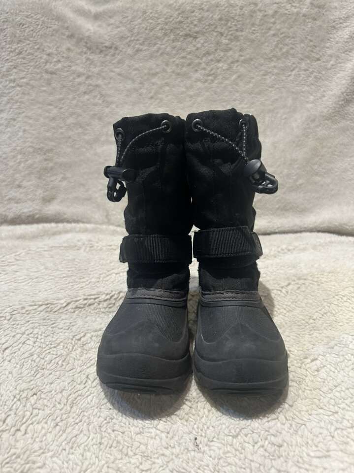 Kamik Toddler, 11 Black Waterproof Winter Boots