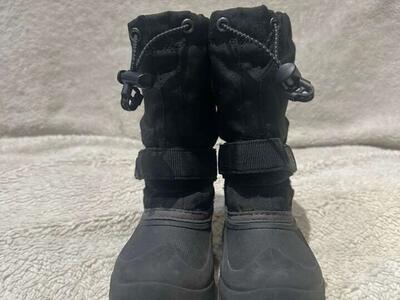 Kamik Toddler, 11 Black Waterproof Winter Boots