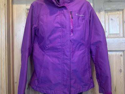 Columbia Women’s M Omni Tech Purple Jacket