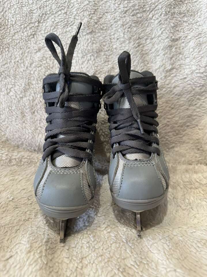 Jackson Softec Toddler Size 10, Gray Ice Skates